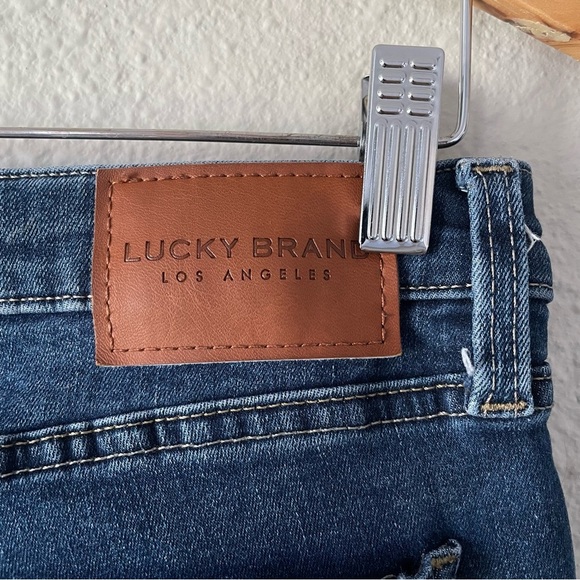 Lucky Brand Low Rise Skinny Lolita Jeans Women’s 8 (30x28) Blue Med Wash Stretch - Picture 10 of 14